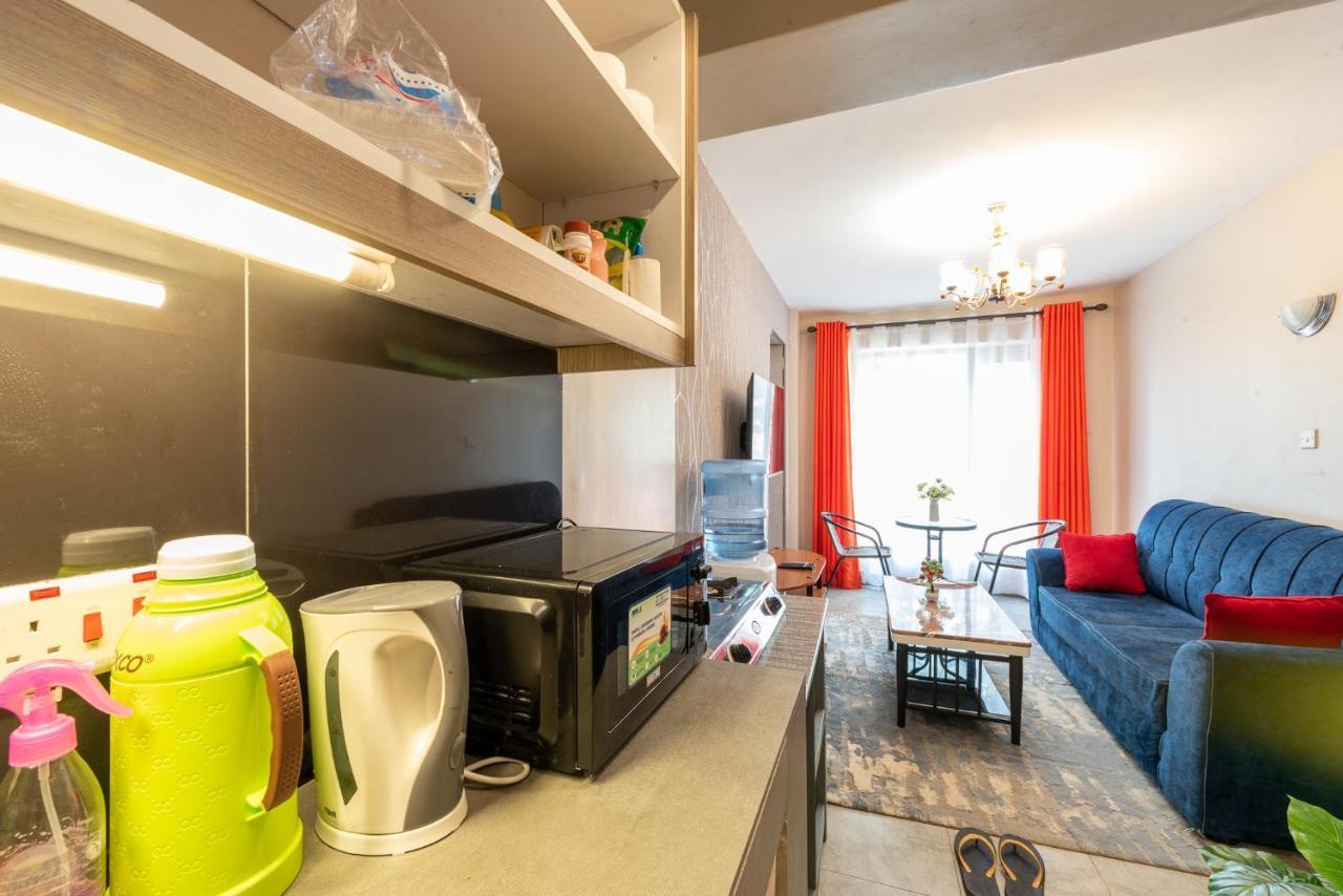 The Bliss - Lovely 1 Bedroom Apartment Located Near Trm Mall Nairobi Bagian luar foto